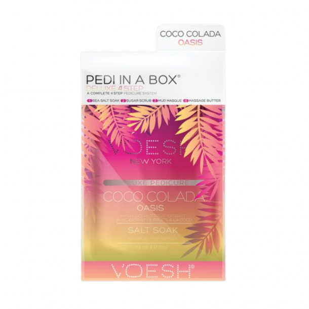 Pedi in a box 4 step -  Coco Colada