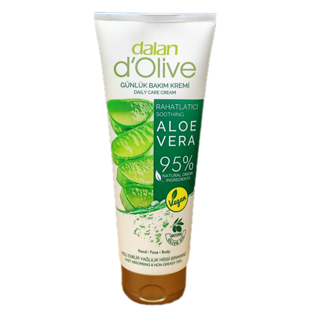 Dalan d'Olive Hand &amp; Body Creme - Aloe Vera 250ml.