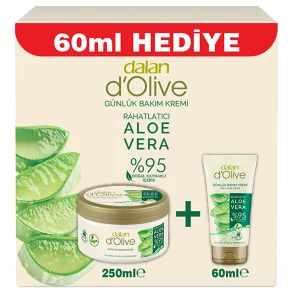 Gaves�t Dalan d'Olive Body creme 250ml. + h�ndcreme 60ml. - Aloe Vera